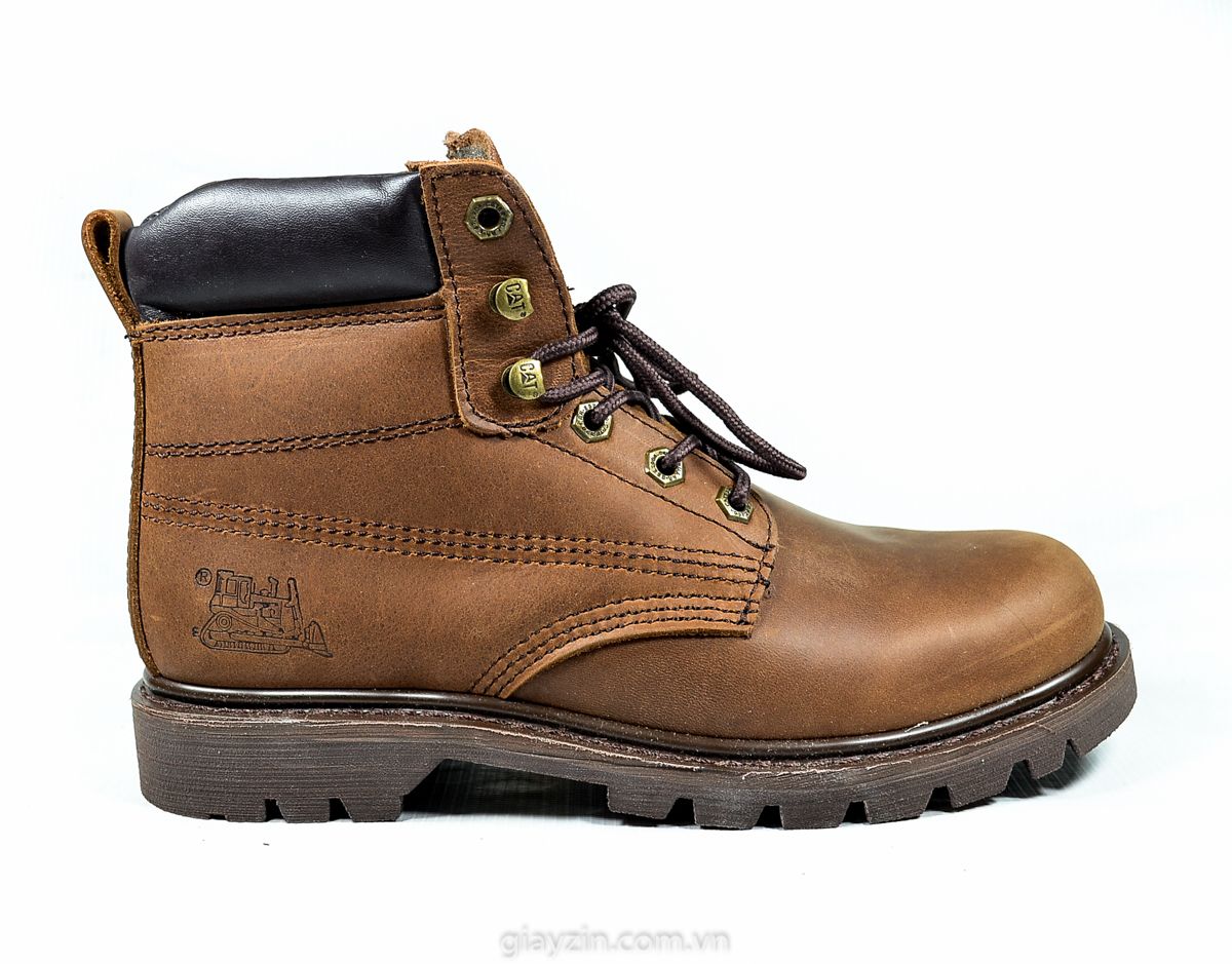 Caterpilar work boots goodyear welted